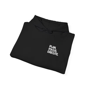 Plan.Focus.Execute Unisex Heavy Blend™ Hooded Sweatshirt