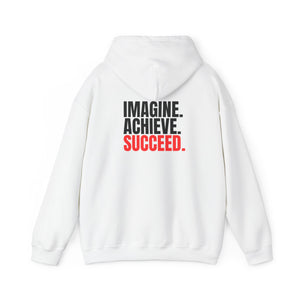Imagine.Achieve.Succeed. Unisex Heavy Blend™ Hooded Sweatshirt