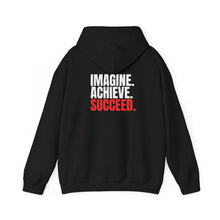 Load image into Gallery viewer, Imagine.Achieve.Succeed. Unisex Heavy Blend™ Hooded Sweatshirt
