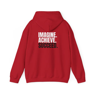 Imagine.Achieve.Succeed. Unisex Heavy Blend™ Hooded Sweatshirt