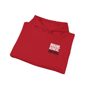 Imagine.Achieve.Succeed. Unisex Heavy Blend™ Hooded Sweatshirt